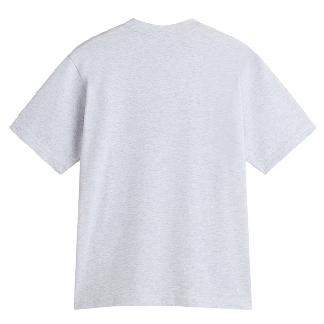 Left Chest Embroidered Logo Tee Light Grey Heather