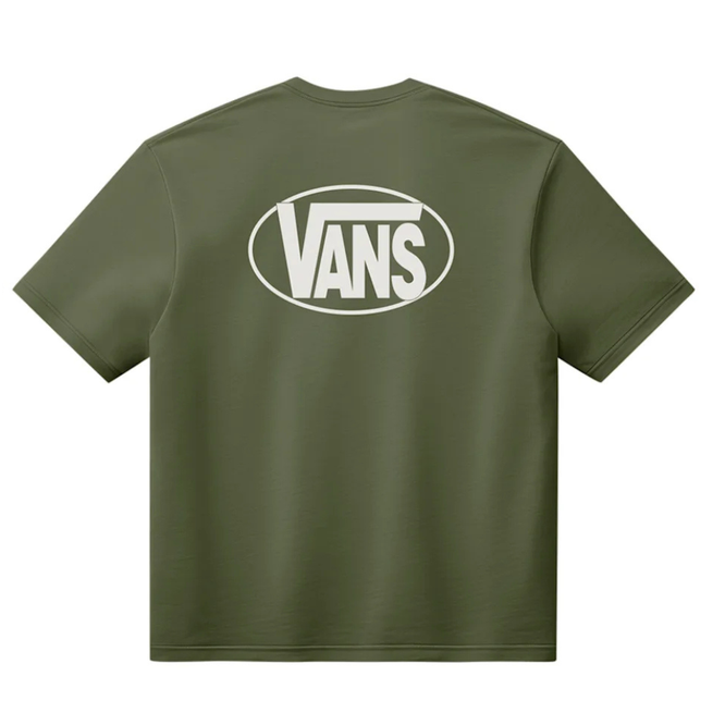 Oval Logo Loose T-Shirt Green Balsam