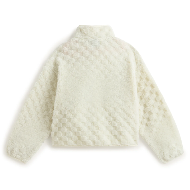 Womens Queens High Pile Jacket Fleece Marshmallow