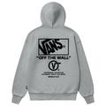 Stacked Hi Hoodie Cement Heather