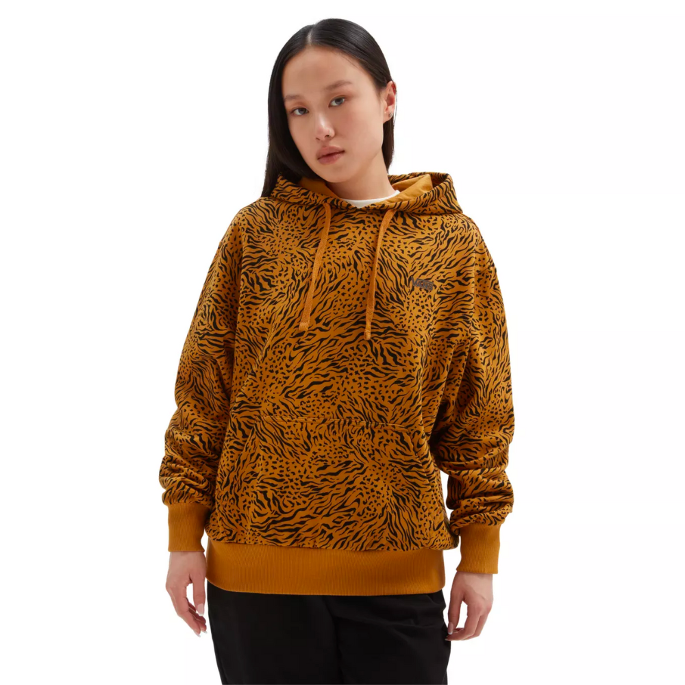 Sweat à capuche vans femme jaune on sale