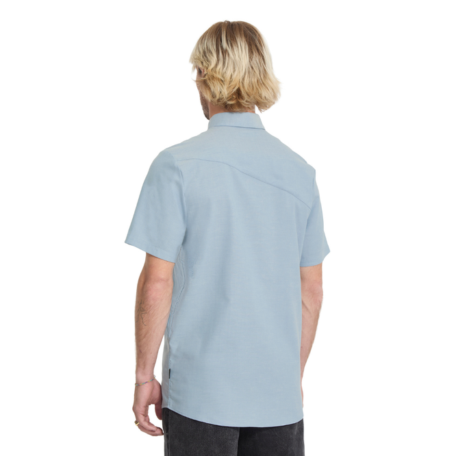 Everett Oxford Shirt Wrecked Indigo