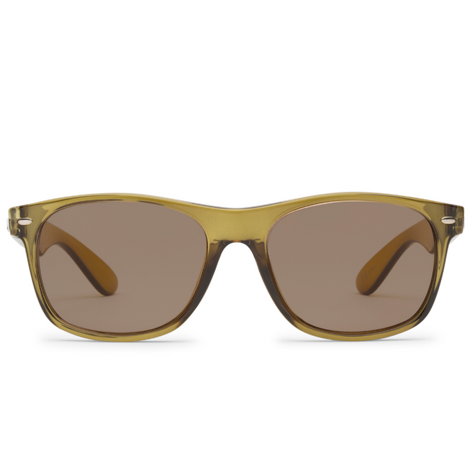 Lunettes de soleil Fourty6 Gloss Olive/Light Bronze