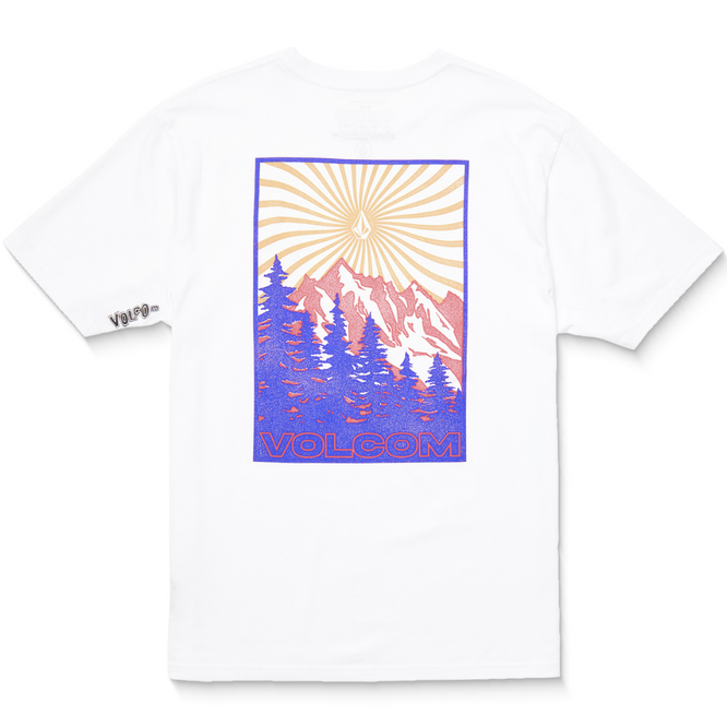 T-shirt Get Out Blanc