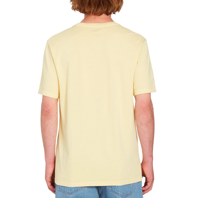 T-shirt Heckle Jaune d'aube