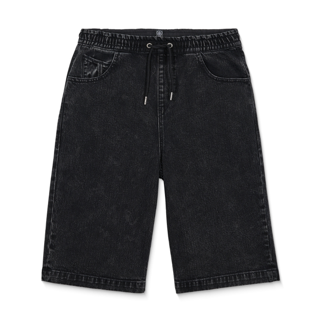 Kids Freazy Loose Denim EW Short Blackity Black