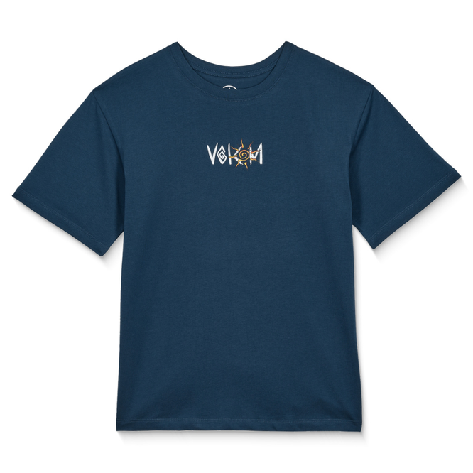 Kids Sunfish Basic T-Shirt Dust Bowl Indigo