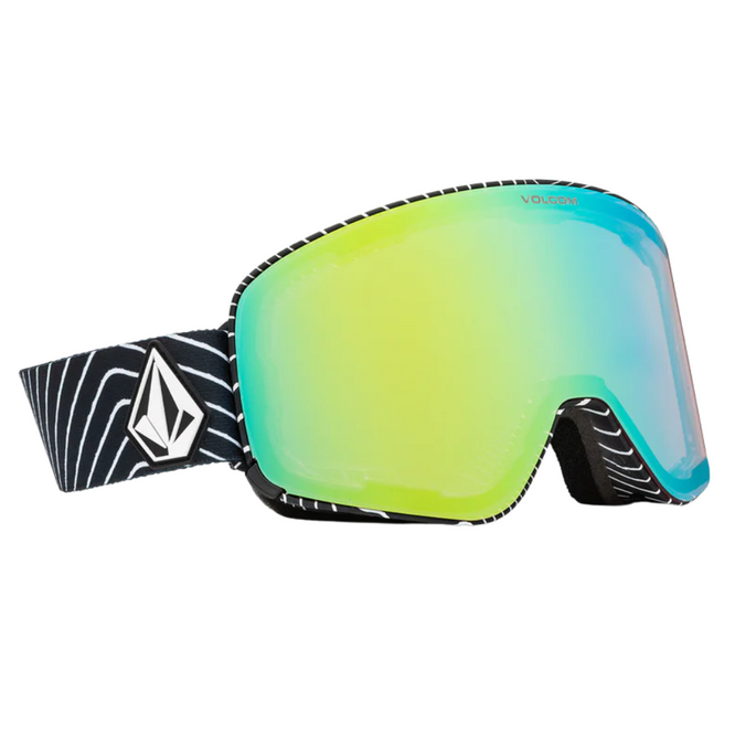 Lunettes de snowboard Odyssey Op Art + Gold Chrome Lens