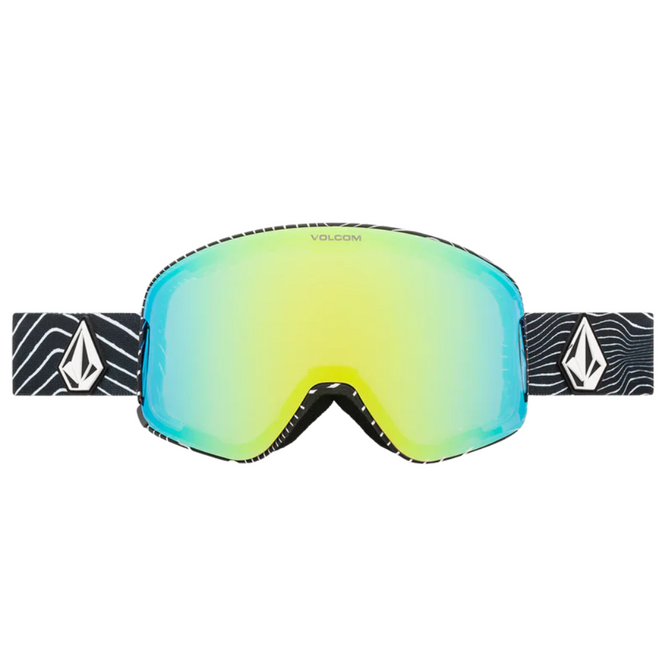 Lunettes de snowboard Odyssey Op Art + Gold Chrome Lens