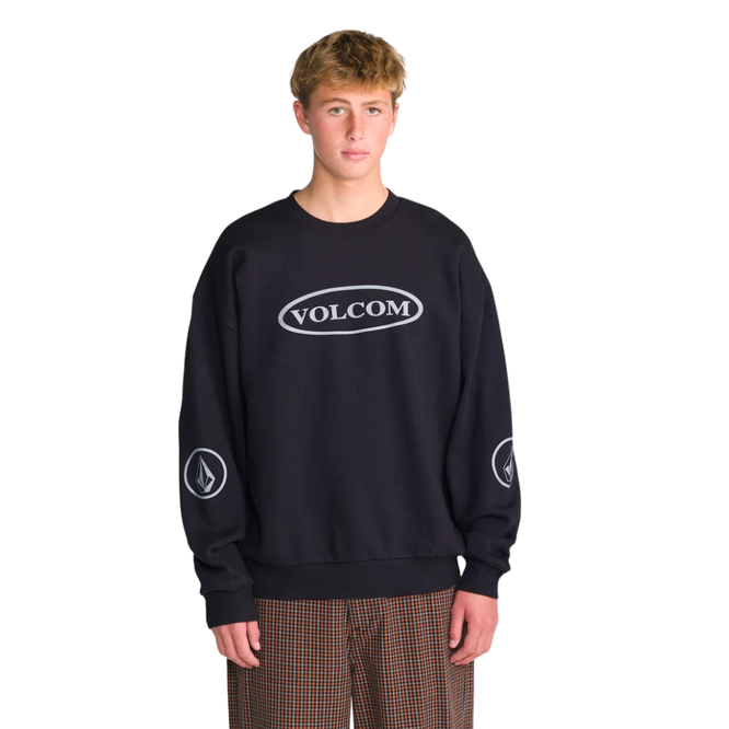 Remastered Stone Crewneck Antique Black