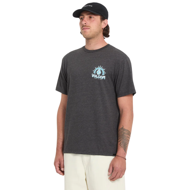 Solstice T-Shirt Heather Black