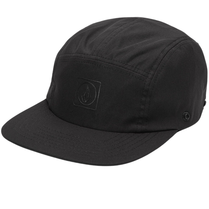 Stone Trip Flap Cap Black