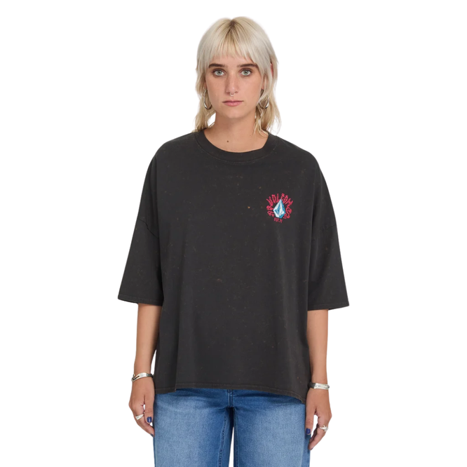 Womens Voltrip T-Shirt Vintage Black