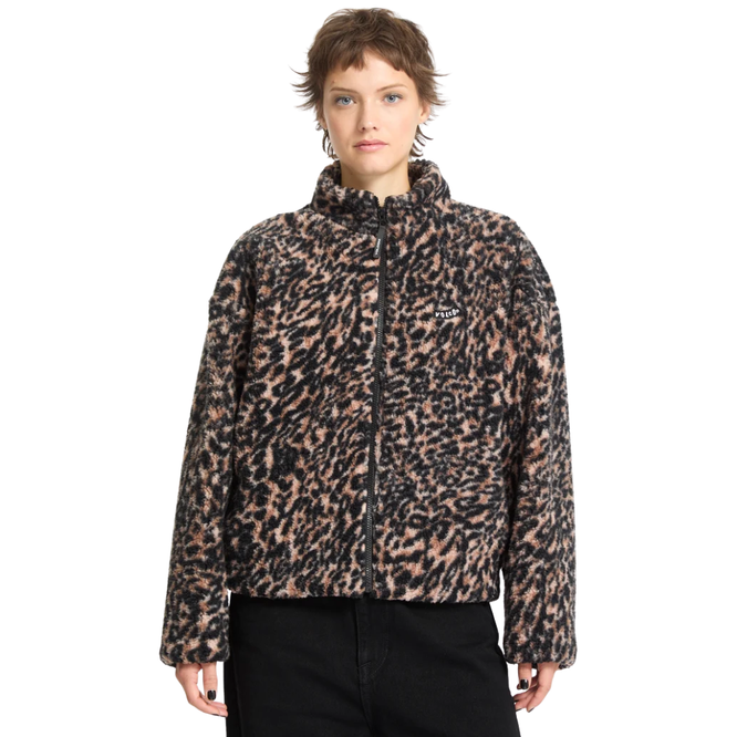 Polaire Sherpa Wylding Out pour femme, imprimé animalier