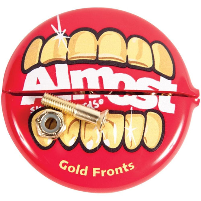 Nuts &amp; Bolts Gold In Your Mouth Hardware Set 1".