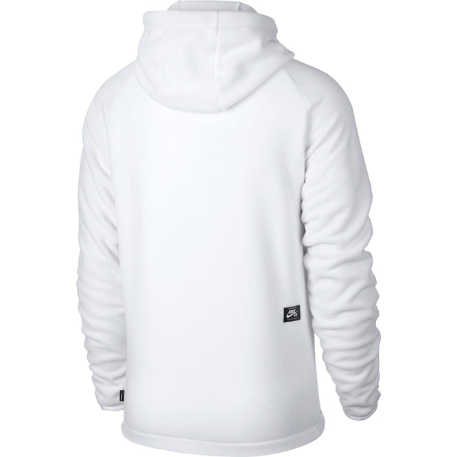 Therma Full Zip Hoodie Polartec Blanc/Noir