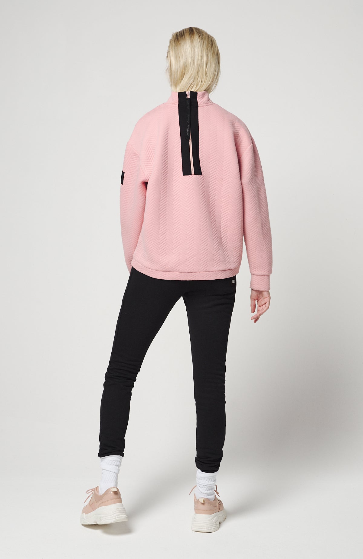 Womens Aralia Quilted Crew Hiver Moss