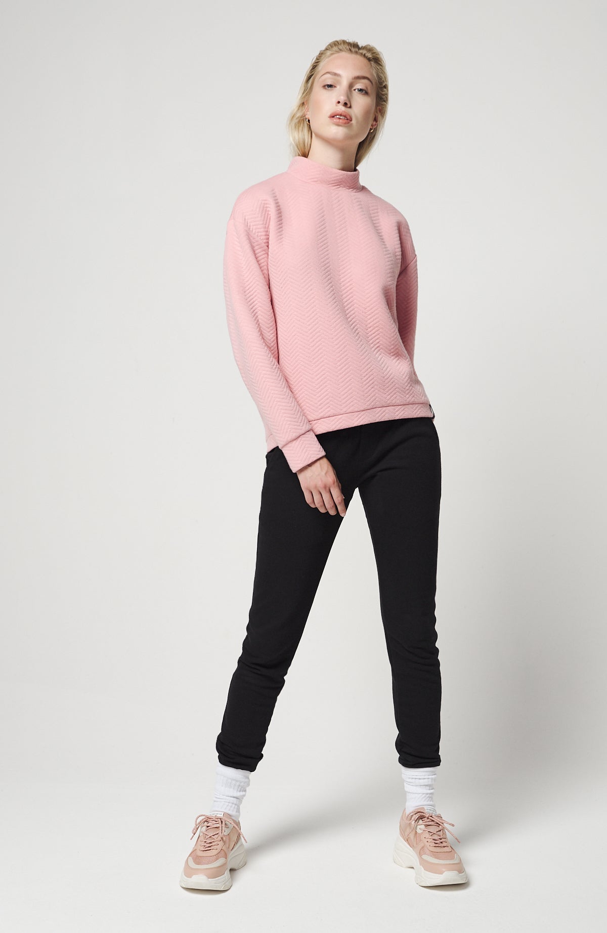 Womens Aralia Quilted Crew Hiver Moss