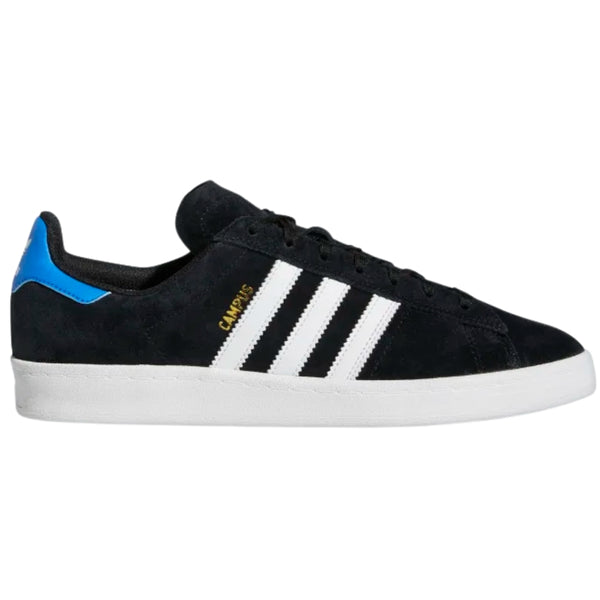 Adidas Campus ADV Core Black/ Cloud White/ Core Black – Stoked Boardshop