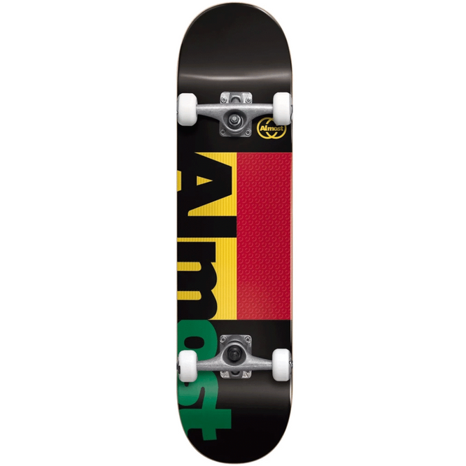Ivy League Premium Black 7.375" Skateboard complet