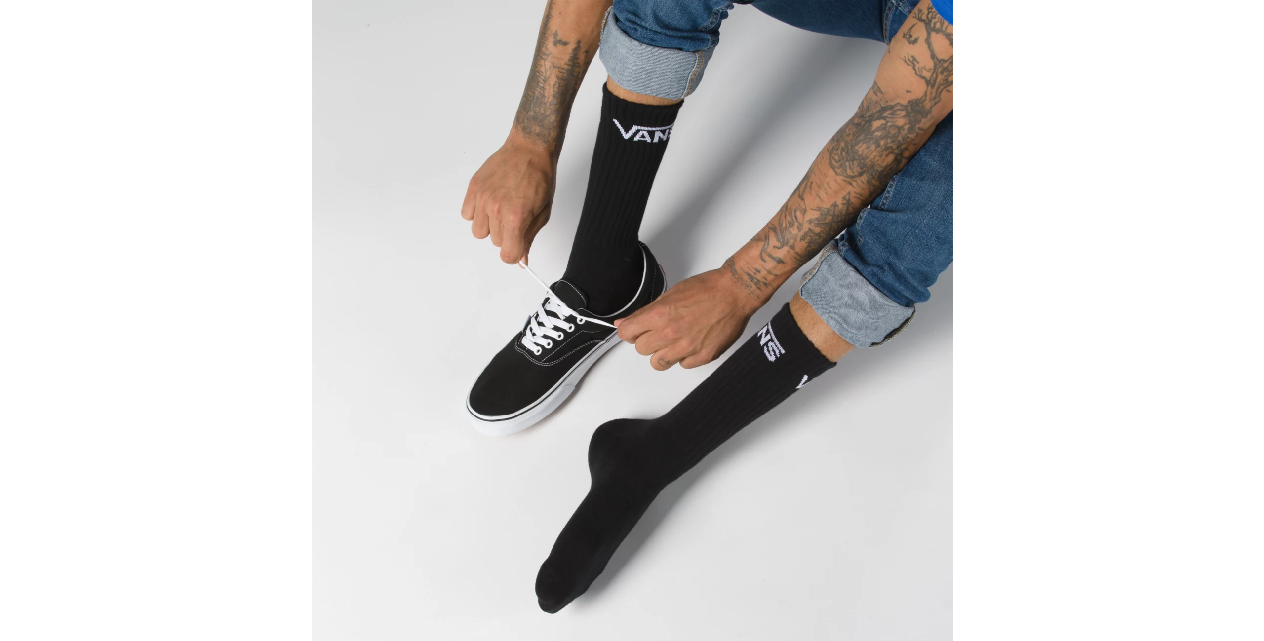 Skateboard Chaussettes Hautes Vans Homme VANS Skate SK8-Hi Black