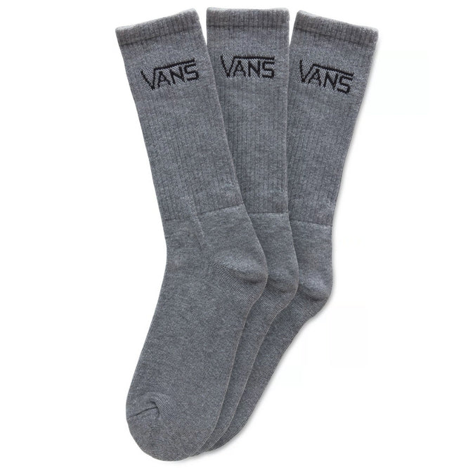 Lot de 3 chaussettes Crew Classic en gris chiné