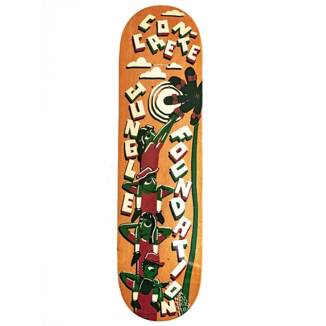 Planche de skateboard Grower's 8.3" orange