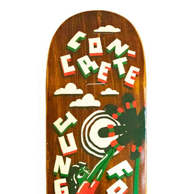 Planche de skateboard Grower's 8.6" Brown