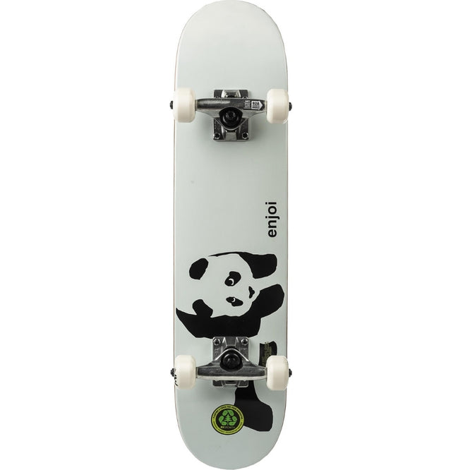Whitey Panda Youth Soft Top Resin 6.75" Skateboard complet