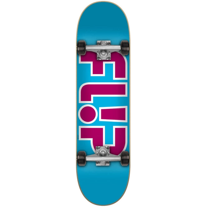 Skateboard complet 7.25" Team Outlined Light Blue