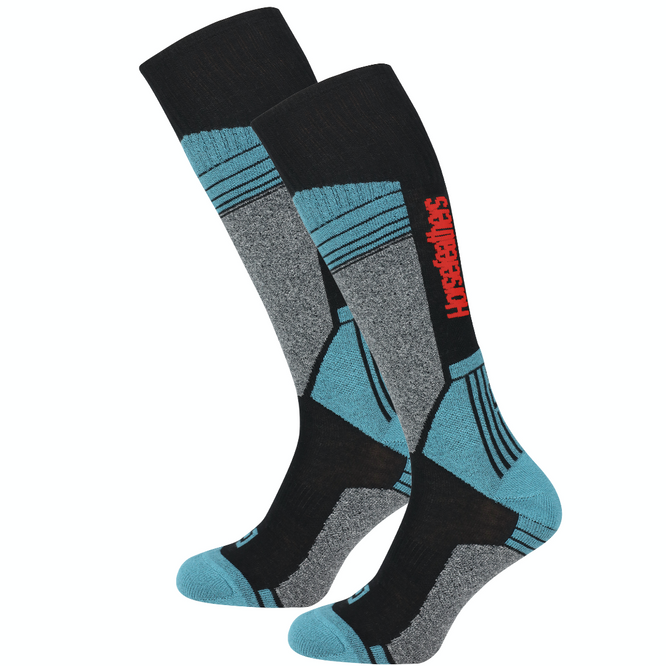 Chaussettes de snowboard Rory Thermolite Oil Blue
