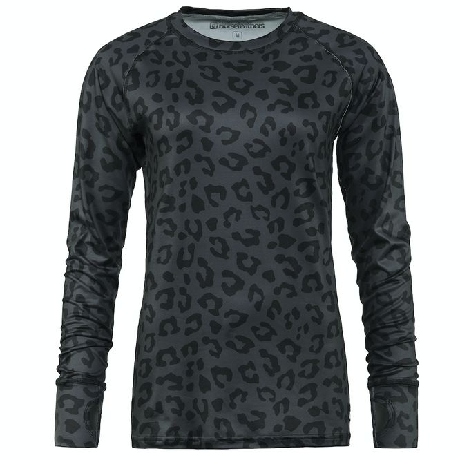 Top Mirra pour femmes, noir guépard