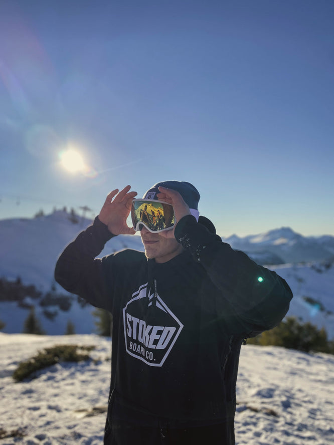 Bonnet à manchettes Original Shield Bleu Airforce