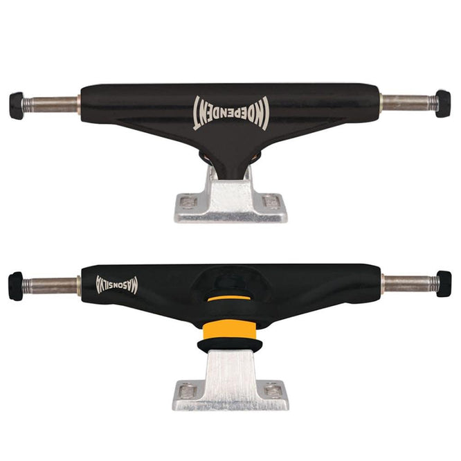 Stage 11 Pro Mason Silva Black 144 Skateboard Trucks