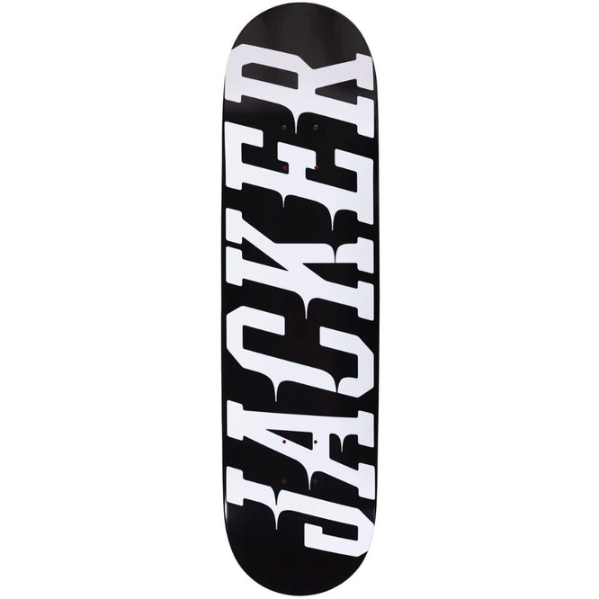Planche de skateboard 8.0" noire avec logo de l'équipe