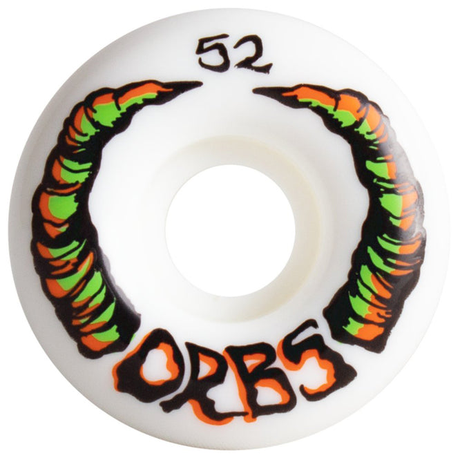 Orbs Apparitions 99a White 52mm Roues de Skateboard