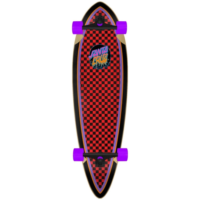 Rad Dot Pintail Black/ Multicolore 33" Longboard complet