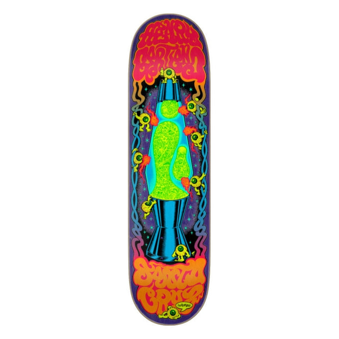 Gartland Lava Lamp White 8.25" Skateboard Deck