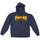 Sweat à capuche Logo Flamme Noir