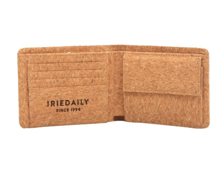 Cork Flag Wallet Light Brown