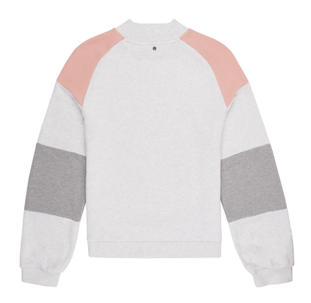 Sweat-shirt Kamui Colours pour femmes, blanc, rose et violet