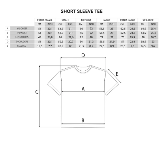 Tee-shirt Stroke Logo blanc/noir