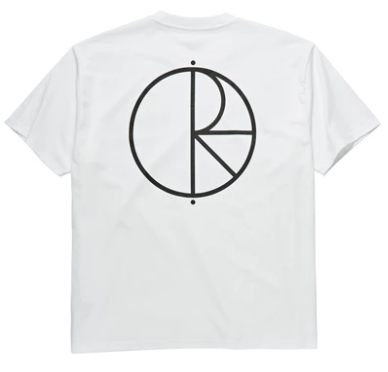 Tee-shirt Stroke Logo blanc/noir