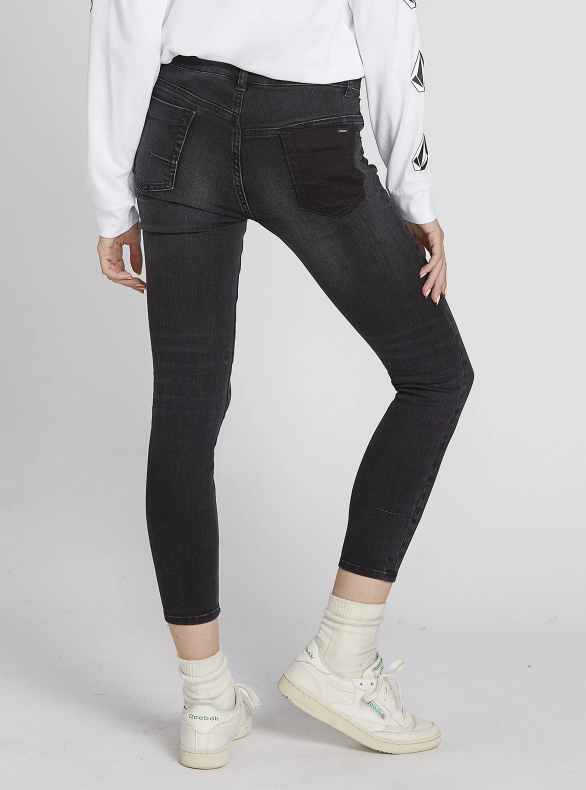 Femmes Rockout III Skinny Denim Vintage Noir