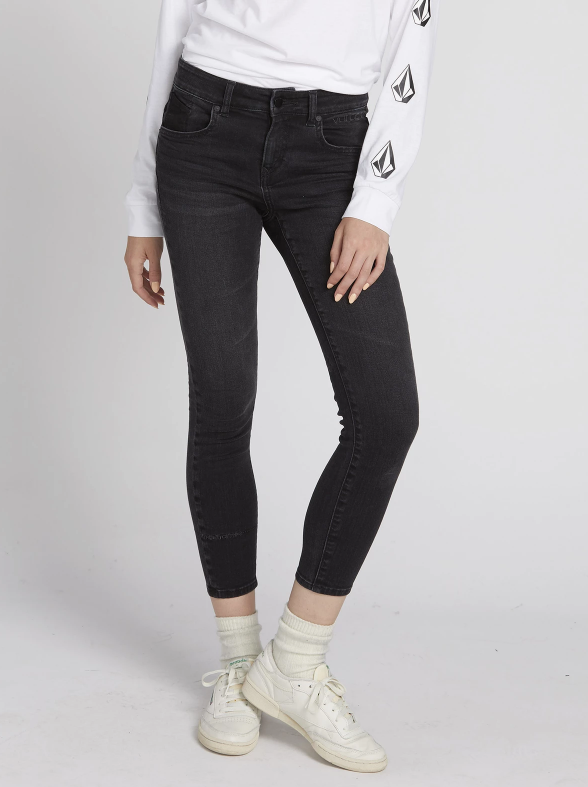Femmes Rockout III Skinny Denim Vintage Noir