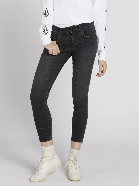 Femmes Rockout III Skinny Denim Vintage Noir
