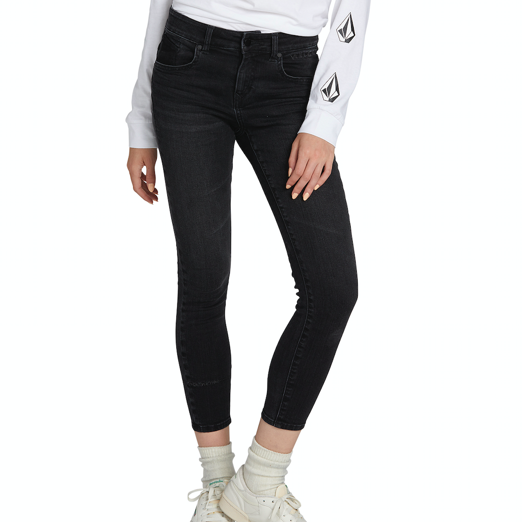 Femmes Rockout III Skinny Denim Vintage Noir