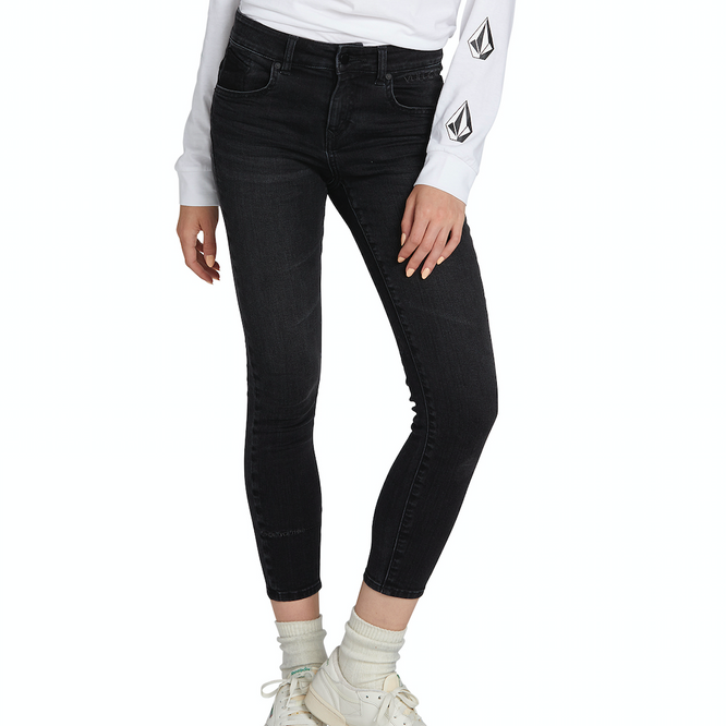 Femmes Rockout III Skinny Denim Vintage Noir
