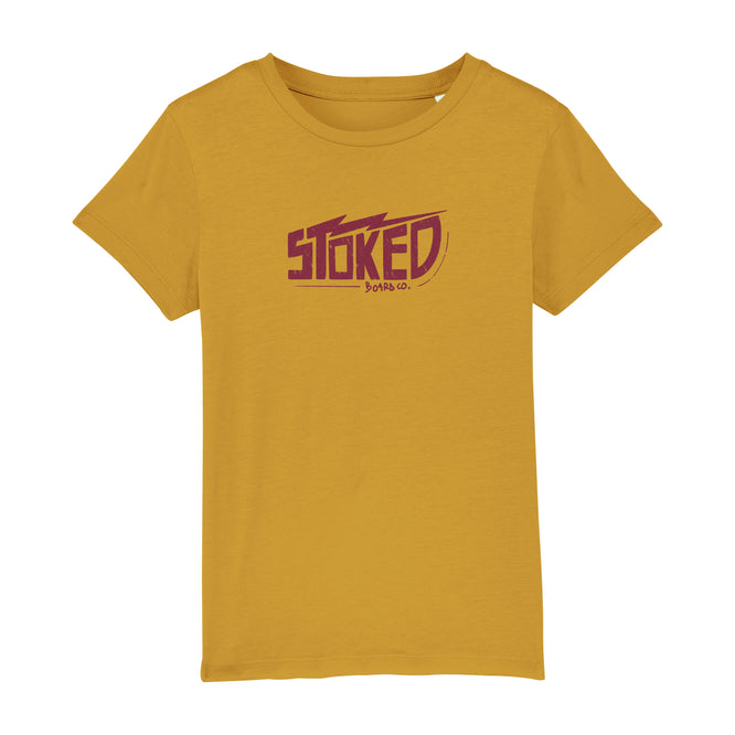 T-shirt électrique pour enfants Ocre