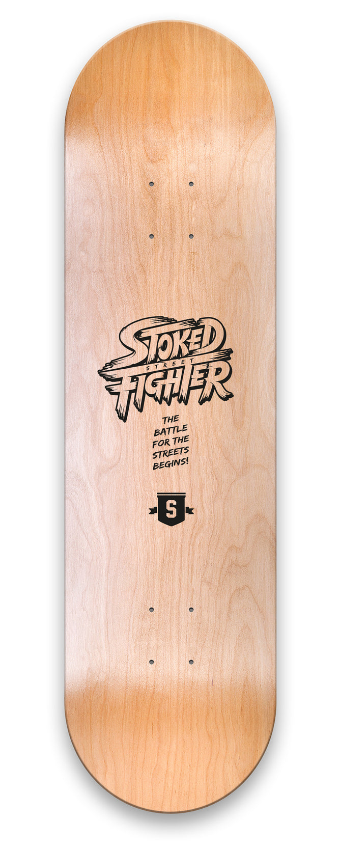 Planche de skateboard Stoked Street Fighter Yellow